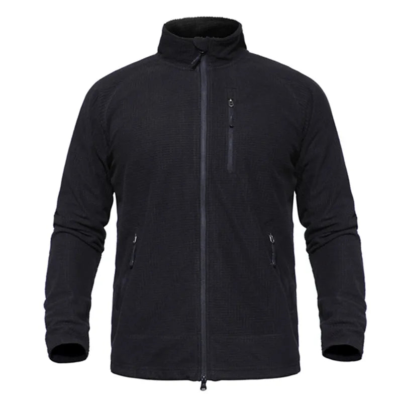 Jaqueta Masculina Militar Leve com Forro Fleece