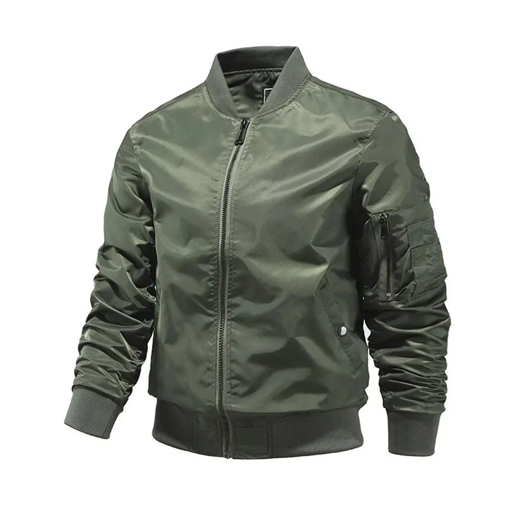 Jaqueta Masculina Bomber Monocromática