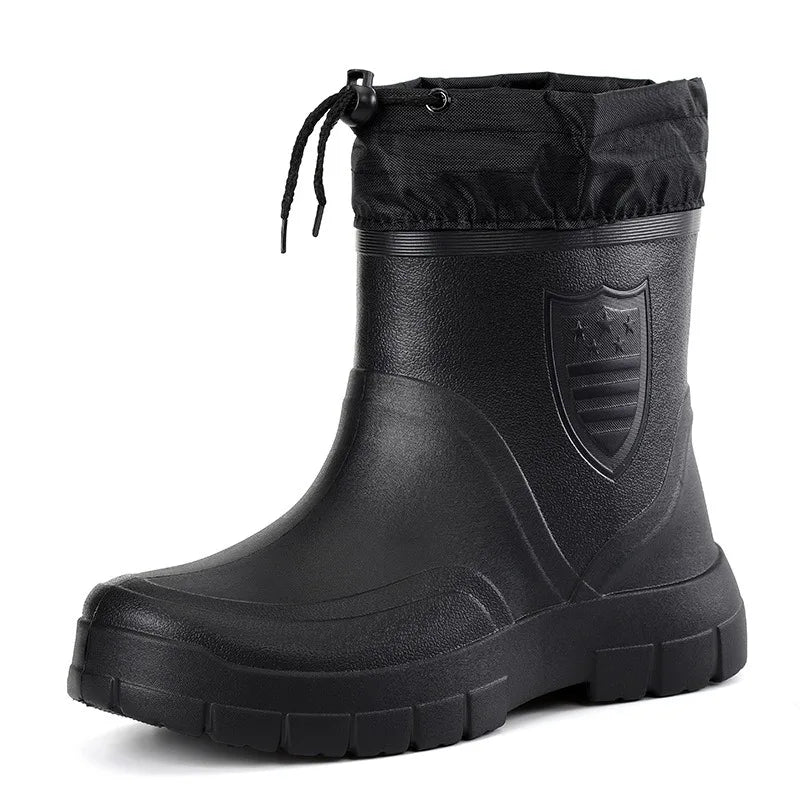 Bota Masculina Para Inverno Impermeável Solado Grosso Antiderrapante