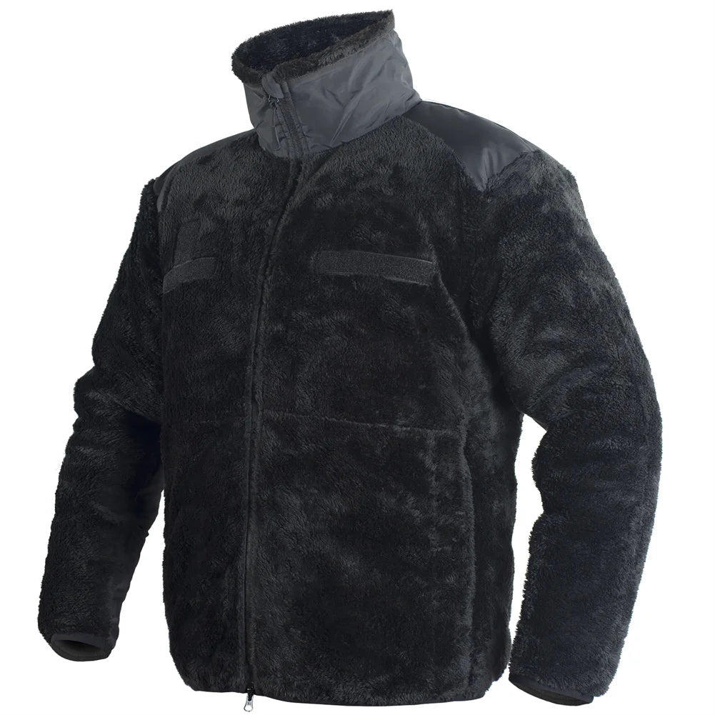 Jaqueta Masculina Tática com Forro Fleece Térmico para Inverno