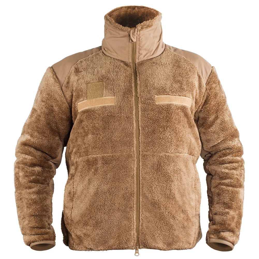Jaqueta Masculina Tática com Forro Fleece Térmico para Inverno