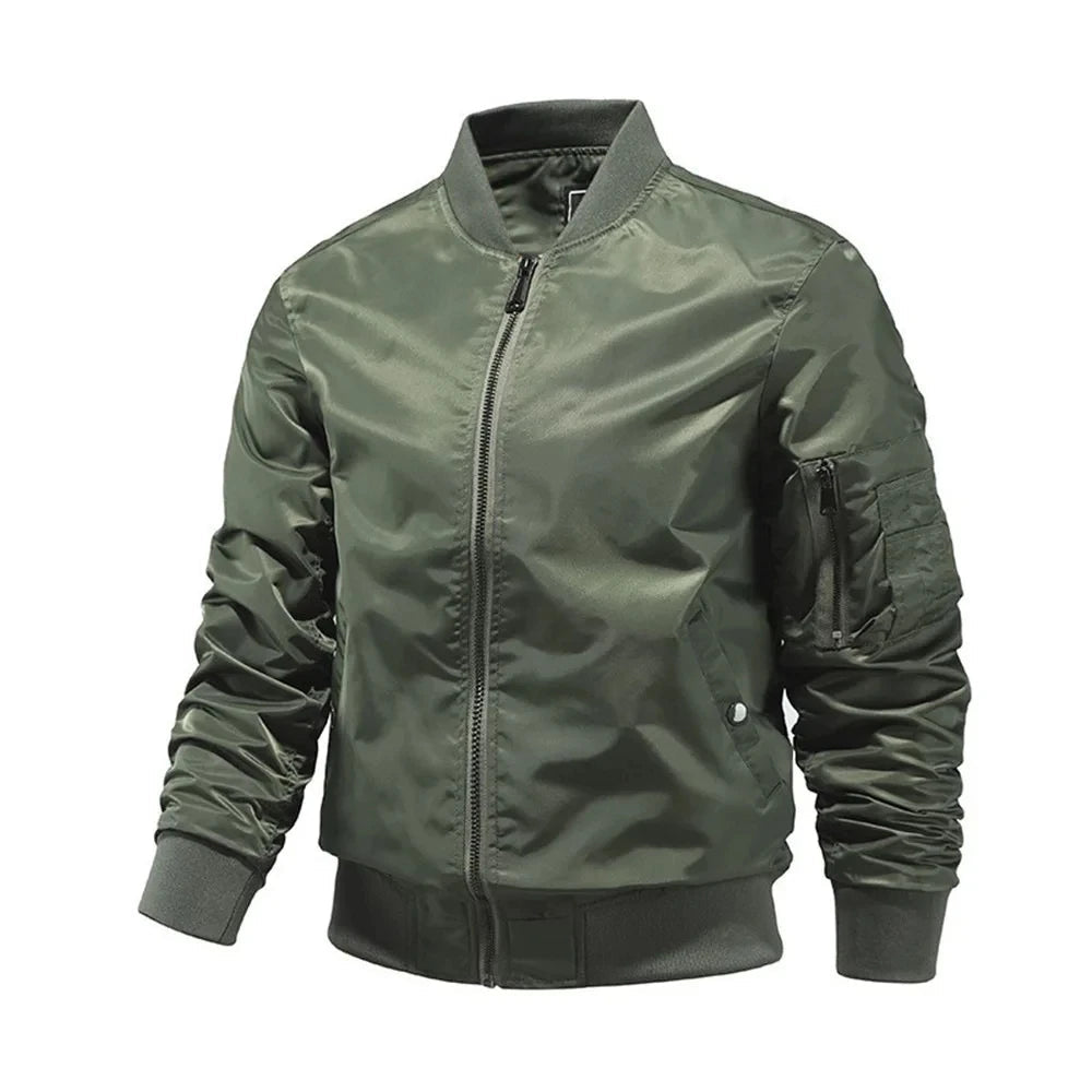 Jaqueta Masculina Bomber Monocromática