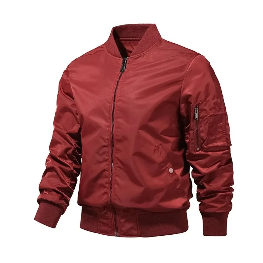 Jaqueta Masculina Bomber Monocromática