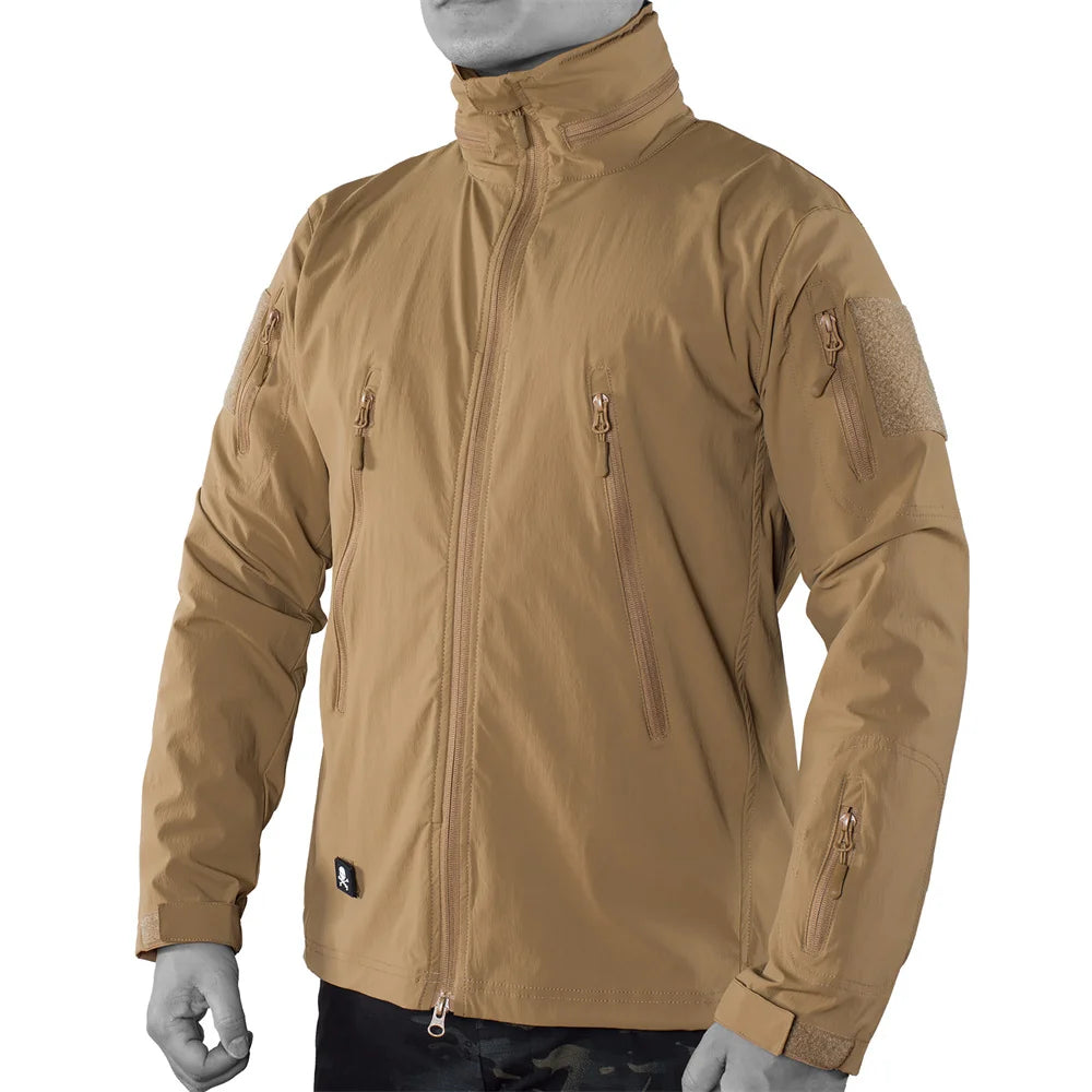 Jaqueta Masculina Tática Softshell Leve