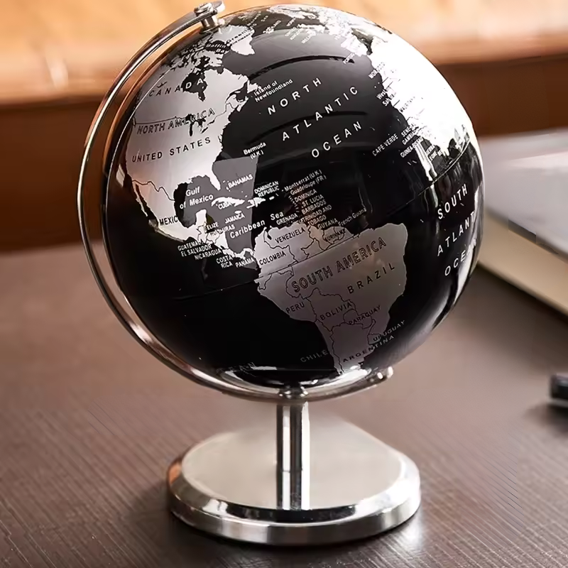 Ornamento World Globo De Mesa