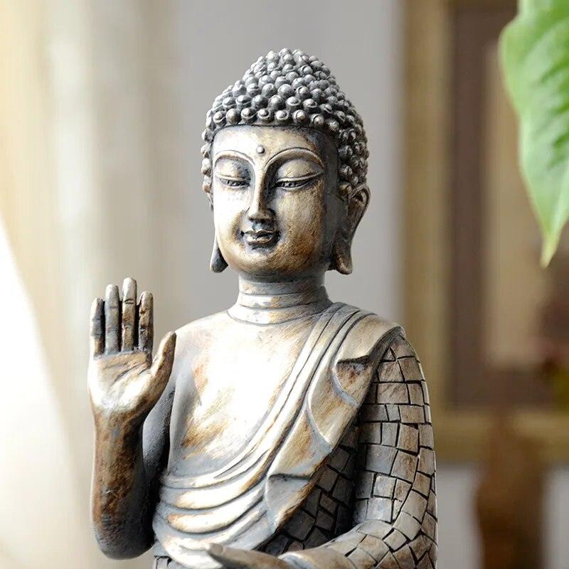 Estátua Decorativa Buda – Decoração Zen e Elegante