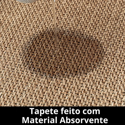 Conjunto de Tapetes de Cozinha Com Tecido Super Absorvente e Antiderrapantes Casa da Clara