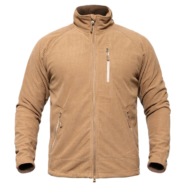 Jaqueta Masculina Militar Leve com Forro Fleece