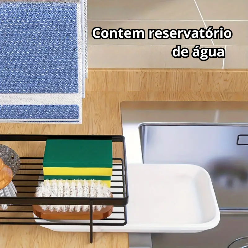 Prateleira De Dreno De Cozinha Multifuncional Casa da Clara