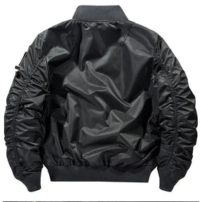 Jaqueta Masculina Bomber Estilo Retrô Oversized Design Curto
