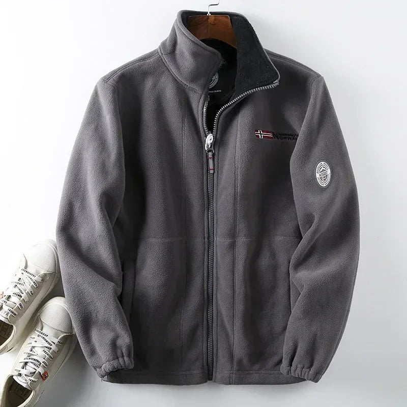 Casaco Masculino de Inverno Parka de Lã Premium