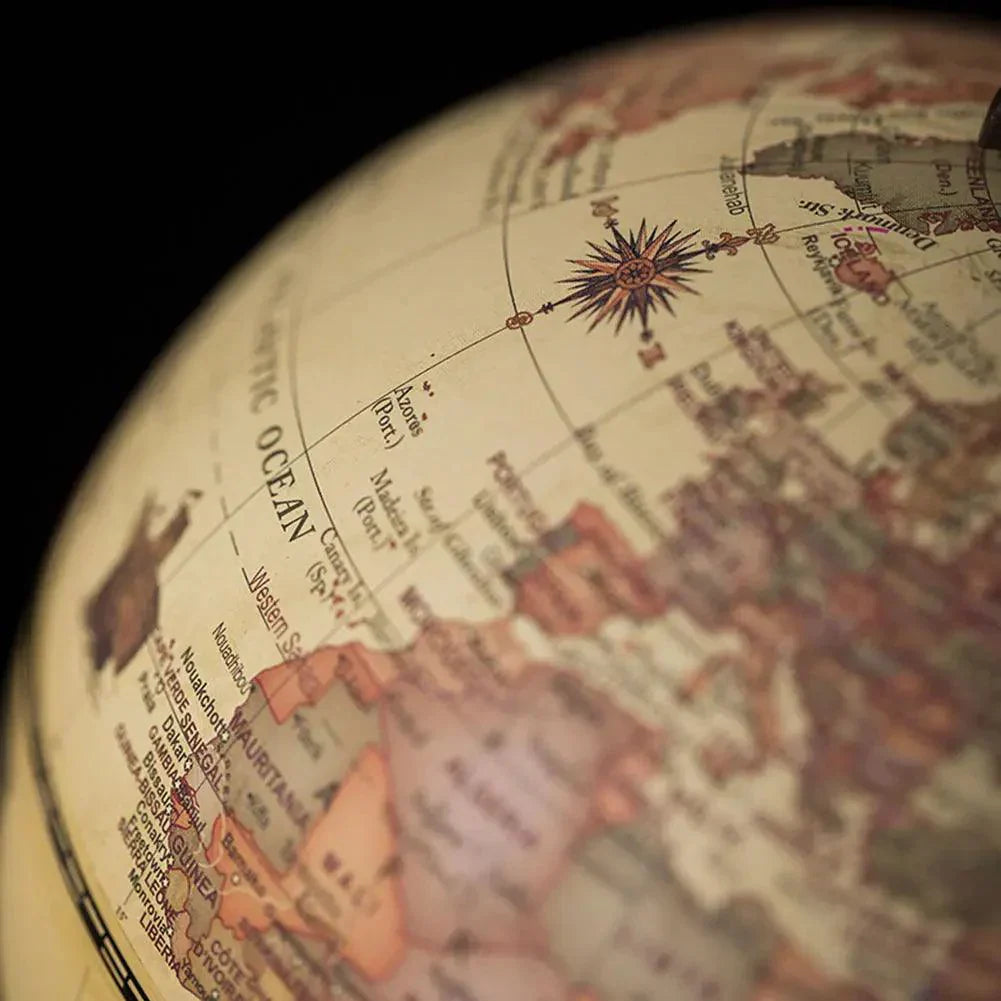 Ornamento World Globo De Mesa