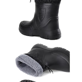 Bota Masculina Para Inverno Impermeável Solado Grosso Antiderrapante