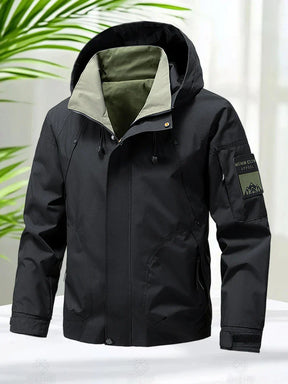 Jaqueta Masculina Impermeável Softshell com Capuz