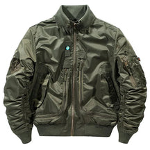 Jaqueta Masculina Bomber Estilo Retrô Oversized Design Curto