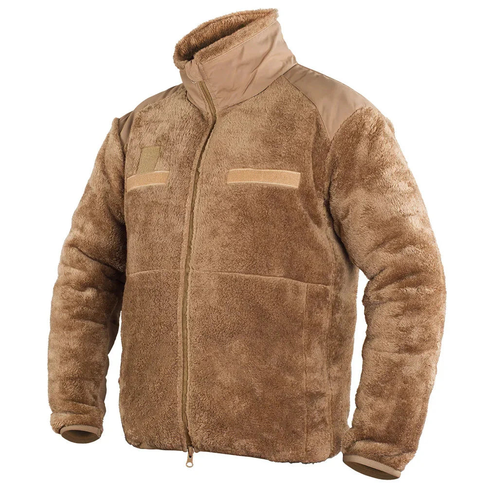 Jaqueta Masculina Tática de Inverno com Forro Térmico Fleece