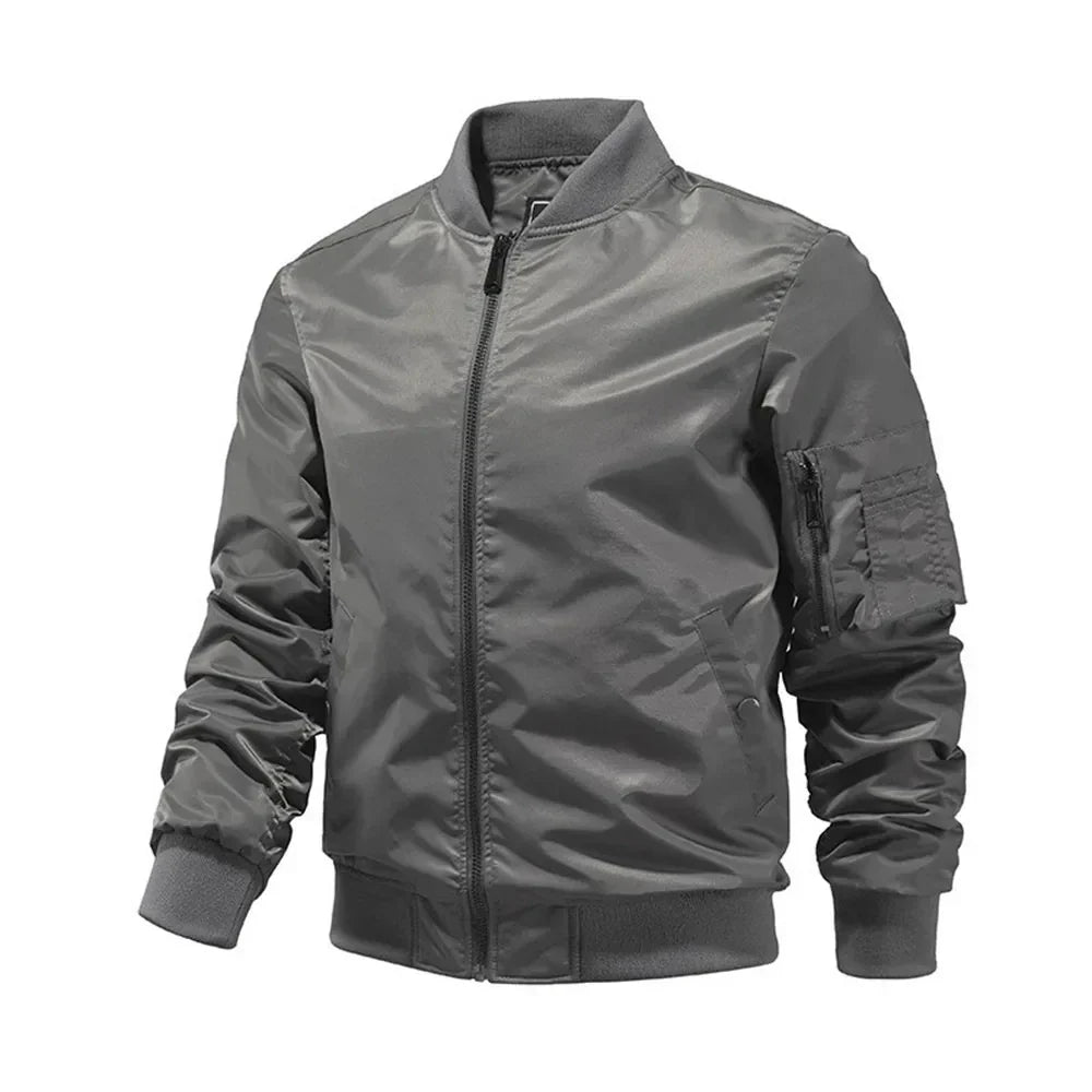 Jaqueta Masculina Bomber Monocromática