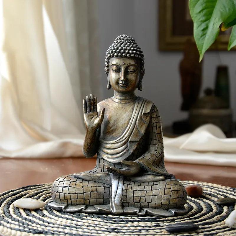 Estátua Decorativa Buda – Decoração Zen e Elegante