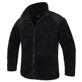 Jaqueta Masculina Tática com Forro Fleece Térmico para Inverno