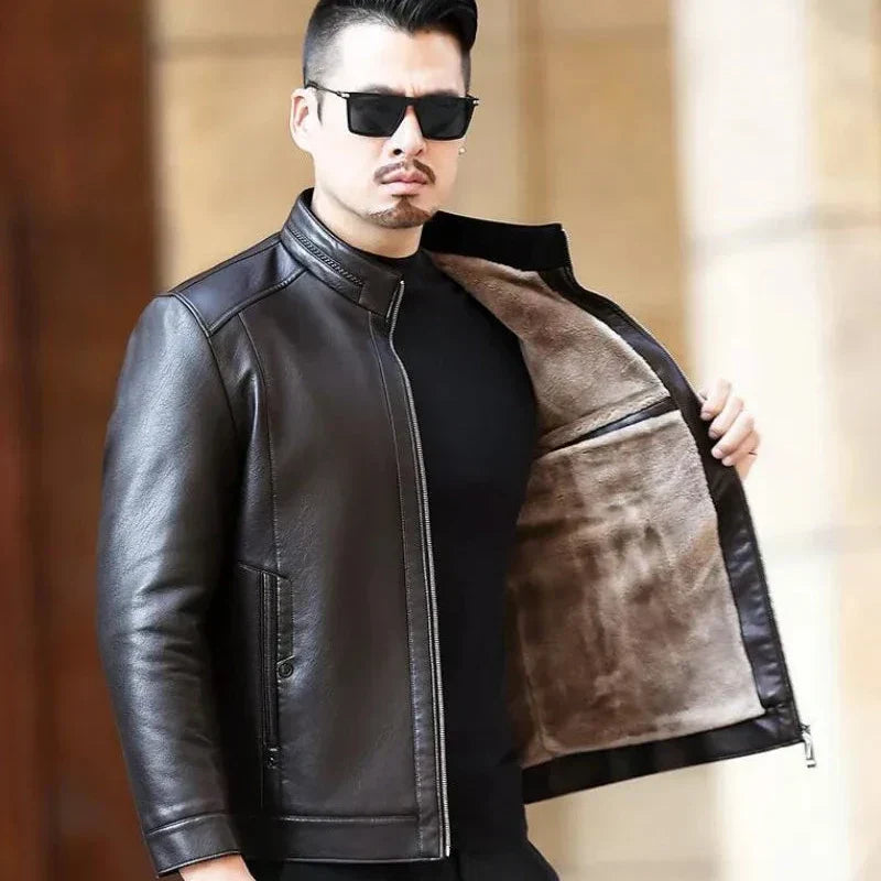 Jaqueta De Couro Masculina